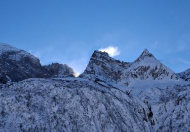 Trail Snowshoes Champagny-en-Vanoise - pralognan j5 de champagny le haut vers refuge des glieres  - Photo