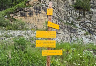 Percorso Marcia Aussois - descente du refuge de la dent parrainée. - Photo