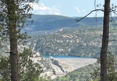 Tocht Stappen Gréoux-les-Bains - St Martin sur Bromes  - Photo