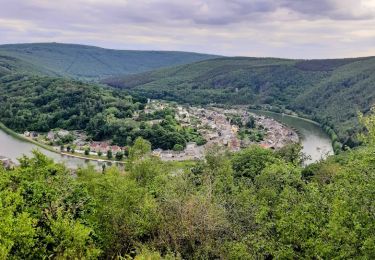 Randonnée Marche Monthermé - AUTOUR DE MONTHERMÉ, la boucle de la Meuse - Photo