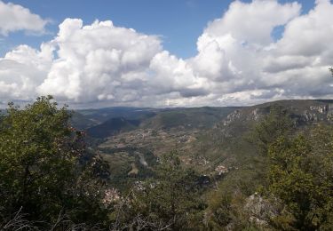 Trail Walking Peyreleau - peyreleau et source st martin - Photo