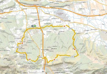 Trail Mountain bike Fuveau - Peynier Pigeonnier Gréasque D+580m - Photo