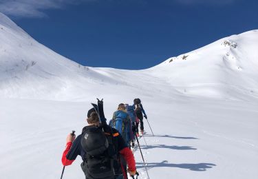 Trail Touring skiing Les Belleville - Pointe - Photo