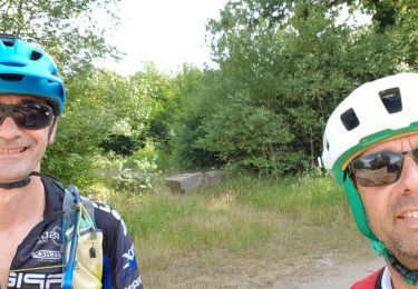 Trail Mountain bike Saint-Clément - sortie VTT 21072019 mondon - Photo