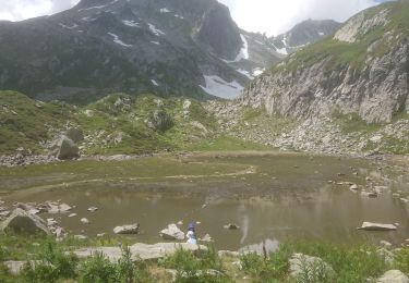 Randonnée Marche La Léchère - lac de branlay - Photo