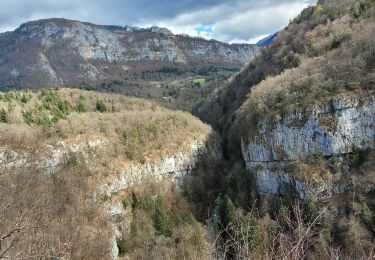 Tocht Stappen Saint-Christophe - 190323 Boucle voie Sarde - Photo