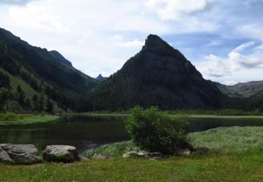 Excursión Bici de montaña Jausiers - Lac des Sagnes VTT - Photo