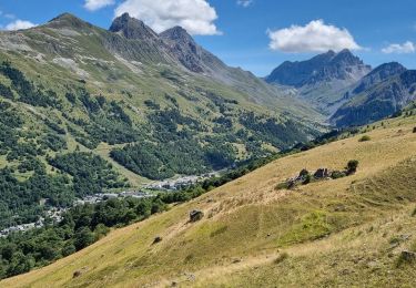 Tour Pfad Valloire - trail 10km en balcon au dessus de Valloire - Photo