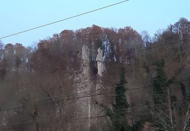 Randonnée Marche Comblain-au-Pont - comblain-au-pont, pont de sçay . oneux .  sur lawé  . retour le long de l ourthe  - Photo