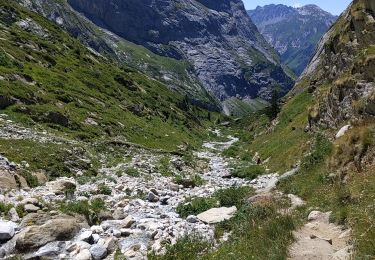 Tour Wandern Pralognan-la-Vanoise - lac de la patinoire, de la vache, col de la Vanoise, 16 07 22 - Photo