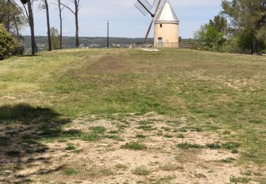 Trail Walking Langlade - Langlade -  Moulin Oppidum de Nages - Photo