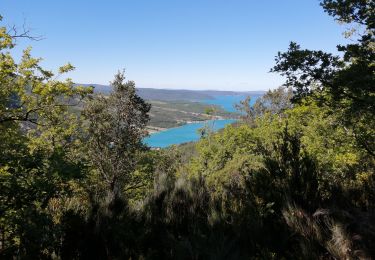 Randonnée Marche Moustiers-Sainte-Marie - Le col plein voir et la crête  - Photo