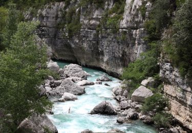 Trail Walking Aiguines - SityTrail - LES GORGES DU VERDON Le Sentier de l'Imbut - 7.2KM +880 - Photo