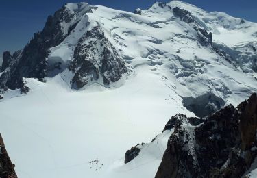 Percorso Marcia Chamonix-Mont-Blanc - Gare de Montenvers - Signal Forbes - Plan de l'Aiguille - Photo