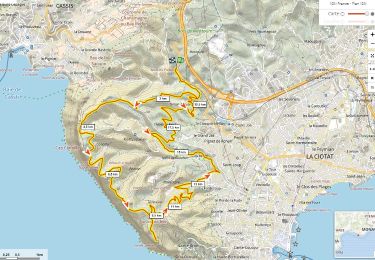 Trail Mountain bike Cassis - Sémaphore 580m+ - Photo