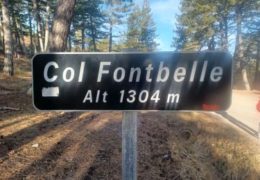 Trail Walking Le Castellard-Mélan - AUTHON . COL DE FONTBELLE . LA GRANDE AIGUILLE . GROTTE S VINCENT O L S - Photo