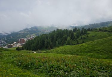 Randonnée Marche La Plagne-Tarentaise - Plagne Soleil, La Fruitière, Plagne 2000, Plagne Centre  - Photo