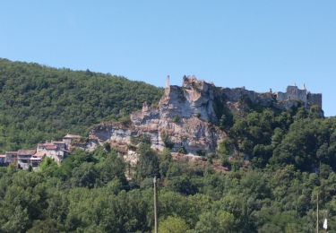 Tour Mountainbike Saint-Antonin-Noble-Val - st Antonin Noble Val à Penne forteresse  - Photo