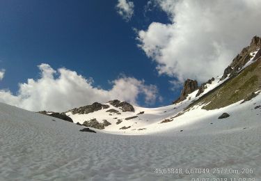 Trail Walking La Plagne-Tarentaise - F73 Beaufortain J3 Presset Grand Fond lacs - Photo