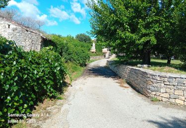 Percorso Marcia Saint-Privat-de-Champclos - saint privas de champion reco 0725 - Photo