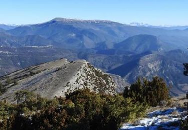 Tocht Stappen Teyssières - Le Cougoir Fonturière 12km. - Photo