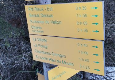 Tour Schneeschuhwandern Saint-Jean-d'Arves - Entraigues - Photo