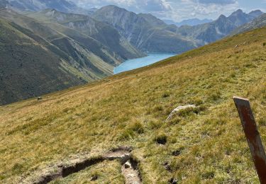 Randonnée sport Saint-Colomban-des-Villards - Col et lac de La Croix  - Photo