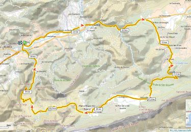 Percorso Bici da strada Auriol - Plan d'Aups 670m+ depuis Auriol - Photo