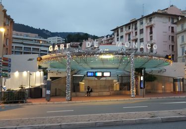 Percorso Marcia Drappo - Drap-Monaco par la Turbie  - Photo