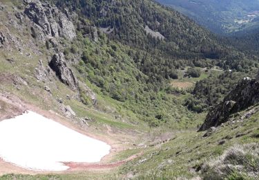 Tocht Stappen La Bresse - le sentier des roches ... le Hohneck depuis la route des crêtes  - Photo