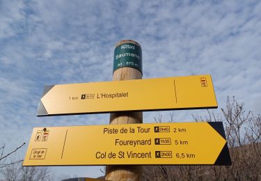 Trail Walking Saumane - SAUMANE. LES BERGERIES DE SAUMANE O - Photo