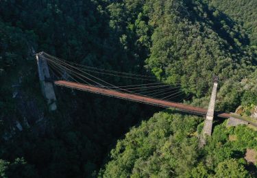 Excursión Senderismo Soursac - Boucle - Viaduc des rochers noirs - Photo