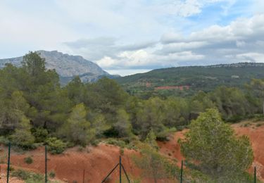 Tour Wandern Beaurecueil - Beaurecueil Le Grand Cabriès - Photo