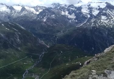 Percorso Sci alpinismo Bonneval-sur-Arc - Tricotage au col de l'iseran - Photo