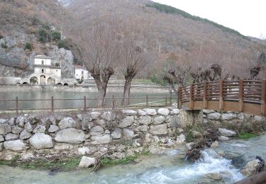 Percorso A piedi Villalago - Lago di Scanno - Monte Terratta - Photo