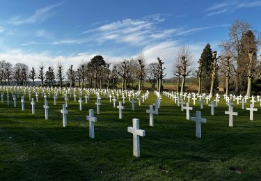 Trail Walking Belleau - Le cimetière américain d'Aisne et Marne à Belleau - Photo