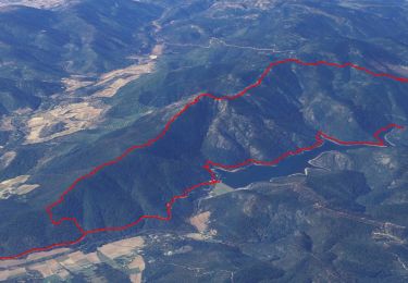Trail Walking La Môle - Barrage de la verne - Sommet de l'Argentière par les crêtes des Pradets - Retour par le bord du lac (V1) - Photo