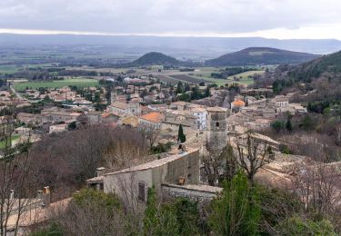 Tocht Stappen Marsanne - 2024-12-20_06h44m54_La_Pierre_Sanglante_a_partir_de_Marsanne-1 - Photo