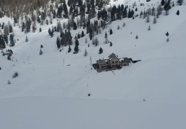 Randonnée Raquettes à neige Le Petit Jardin - Arvieux  refuge badinguet napoleon 676m 9.7kms - Photo