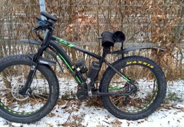 Trail Electric bike Saint-Clément - sortie vtt 14012024 -6.5°c - Photo