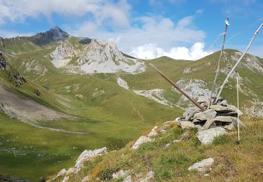 Tour Wandern Aime-la-Plagne - Beaufortain: Autour de La Pierra Menta: J6 - Ref. de La Coire - Pk Laval - Photo