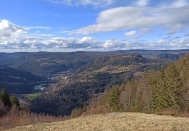 Randonnée Marche Septmoncel les Molunes - 24-02-24 :Septmoncel, Sentier des diots du Jura - Photo