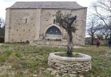 Trail Walking Saint-Hilaire-d'Ozilhan - Saint-hilaire-d'ozilhan Chapelle St Etienne - Photo