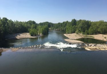Trail Walking Lignan-sur-Orb - Sur les rives de l'Orb - Pont de Tabarka - Pont de Cazouls - Photo