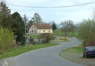 Tocht Te voet Všeruby - [Ž] u bývalého Myslíva - Spálenec - Photo