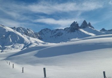 Tour Schneeschuhwandern Albiez-Montrond - les aiguilles d'Arves - Photo