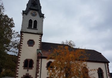 Randonnée Marche Hausach - Hausach et son château - Photo