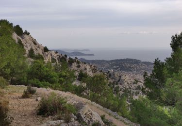 Tocht Stappen Toulon - reco faron 2 - Photo