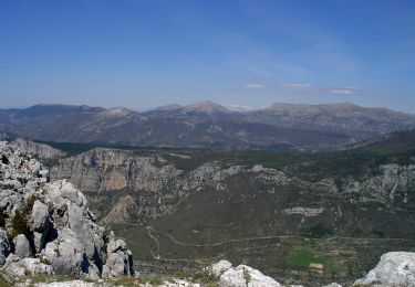 Tour Wandern Aiguines - grand marges - Photo