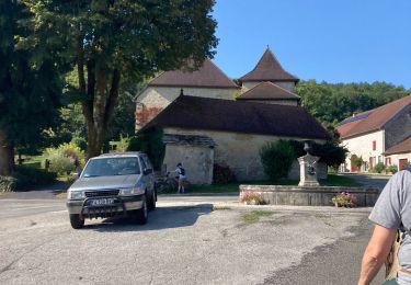 Tour sport La Tour-du-Meix - Vouglan camping surchauffant mardi 12 - Photo